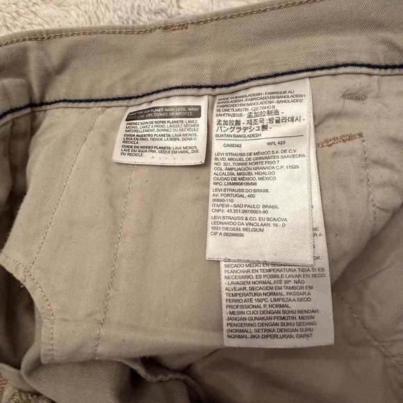 Levi's XX Chino Standard Taper Khaki Pants 32x32 - Picture 7 of 10